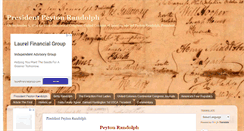 Desktop Screenshot of peytonrandolph.com